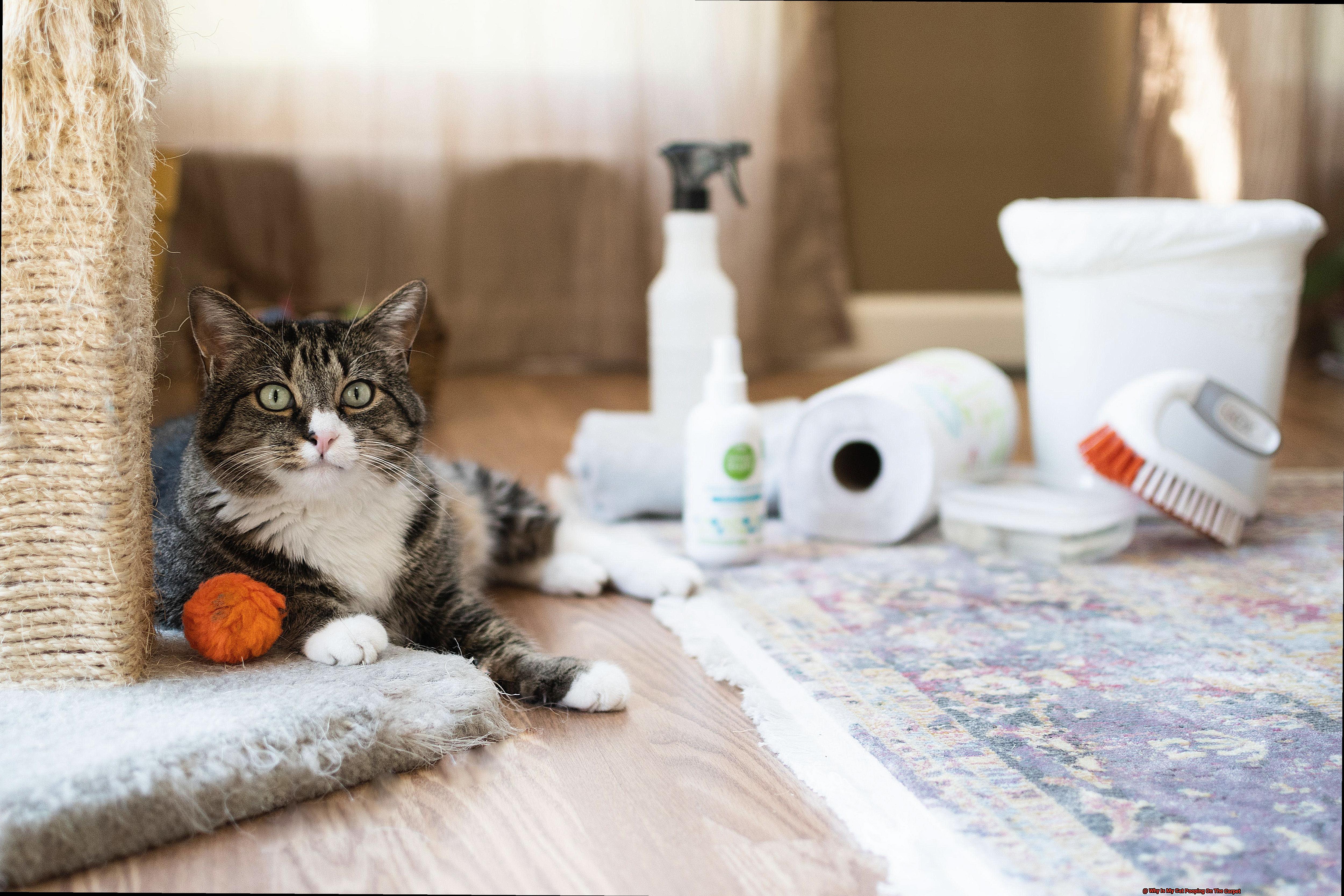 Why Is My Cat Pooping On The Carpet?