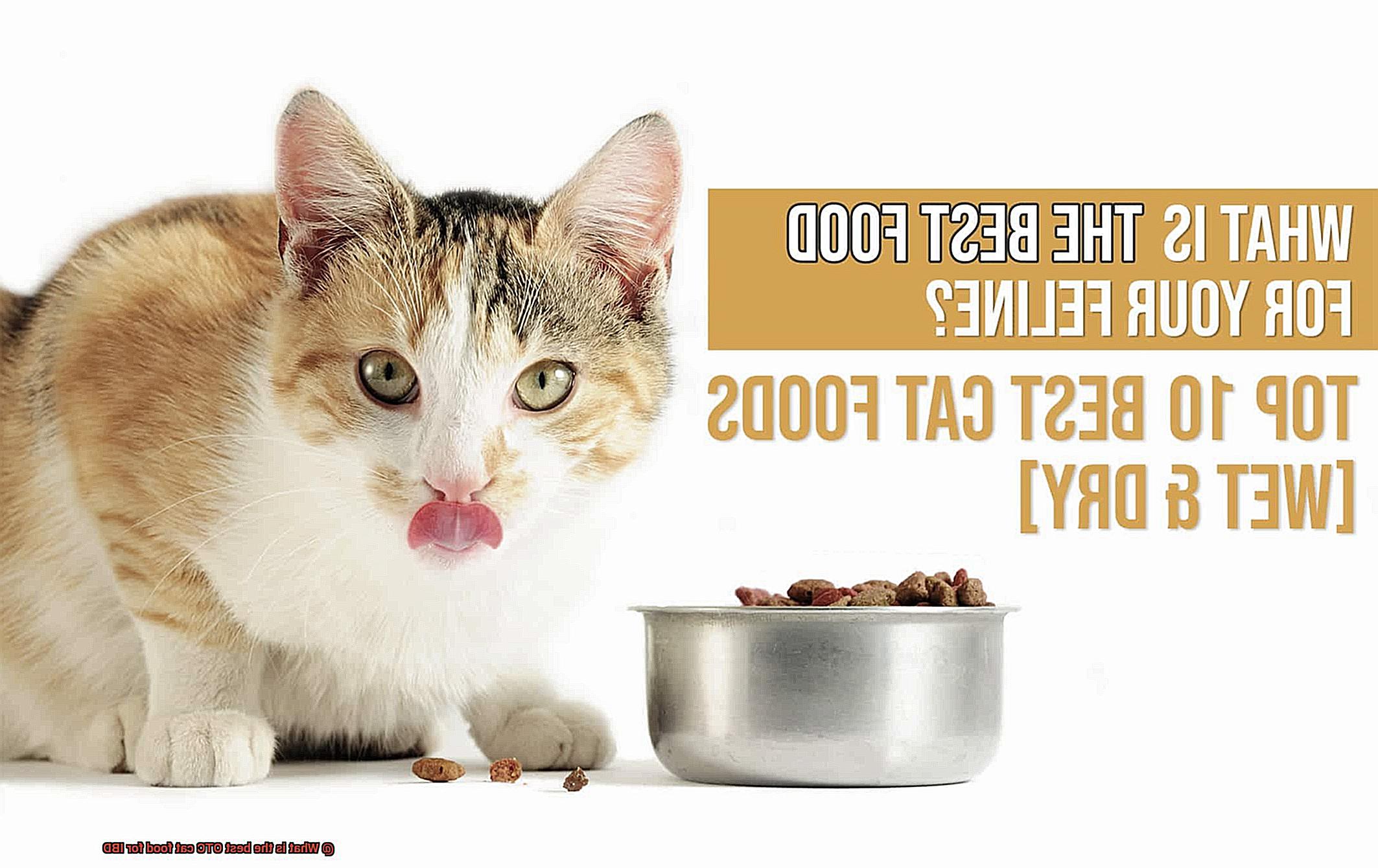 What is the best OTC cat food for IBD-4