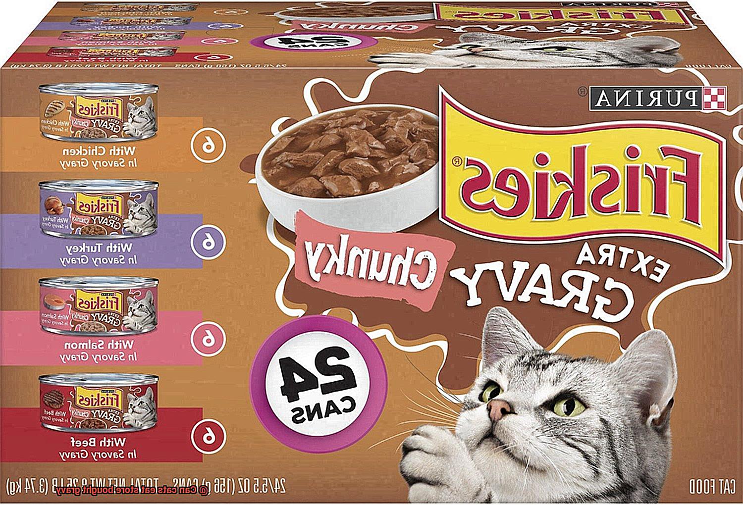 Can cats eat store bought gravy-8