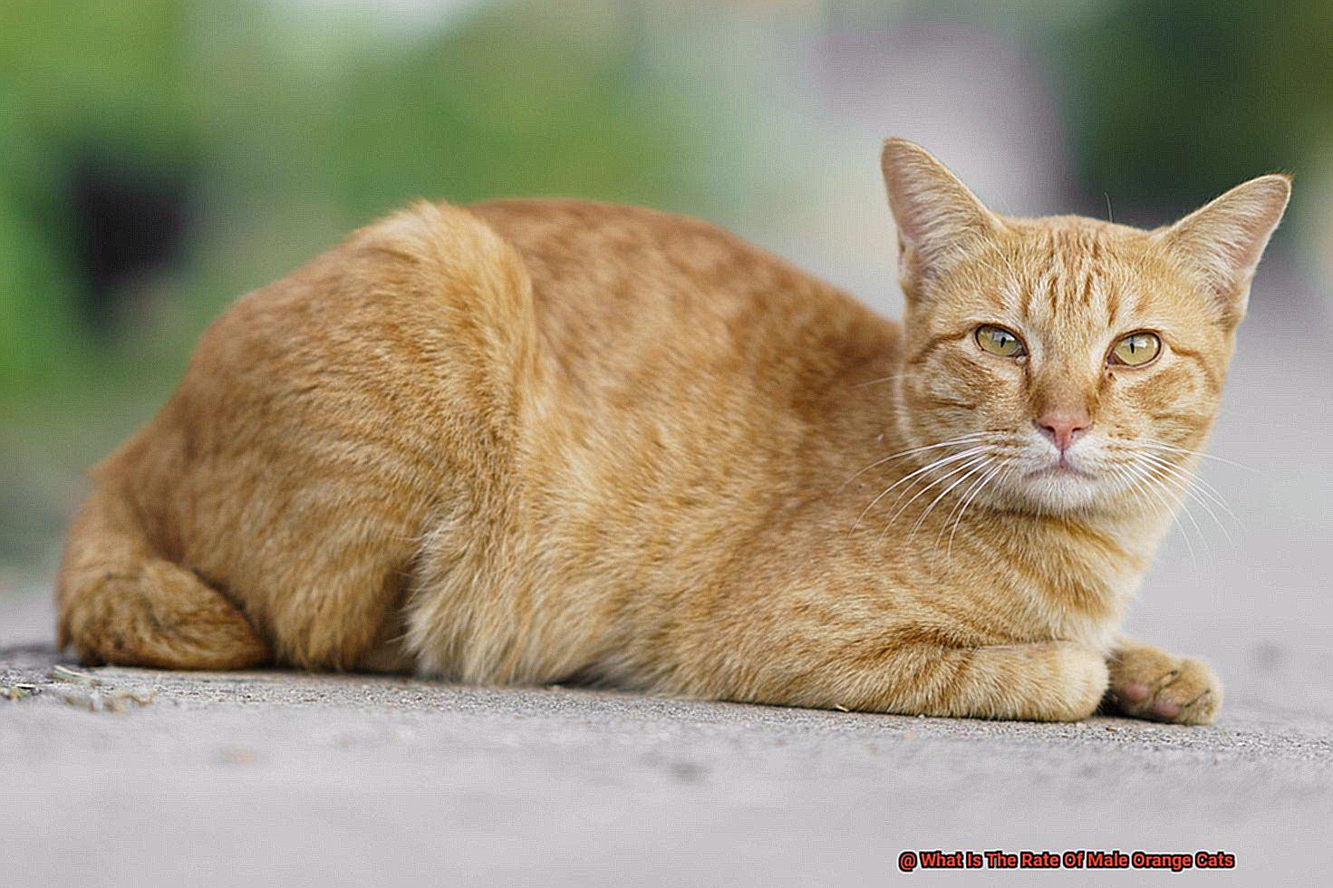 What Is The Rate Of Male Orange Cats-2